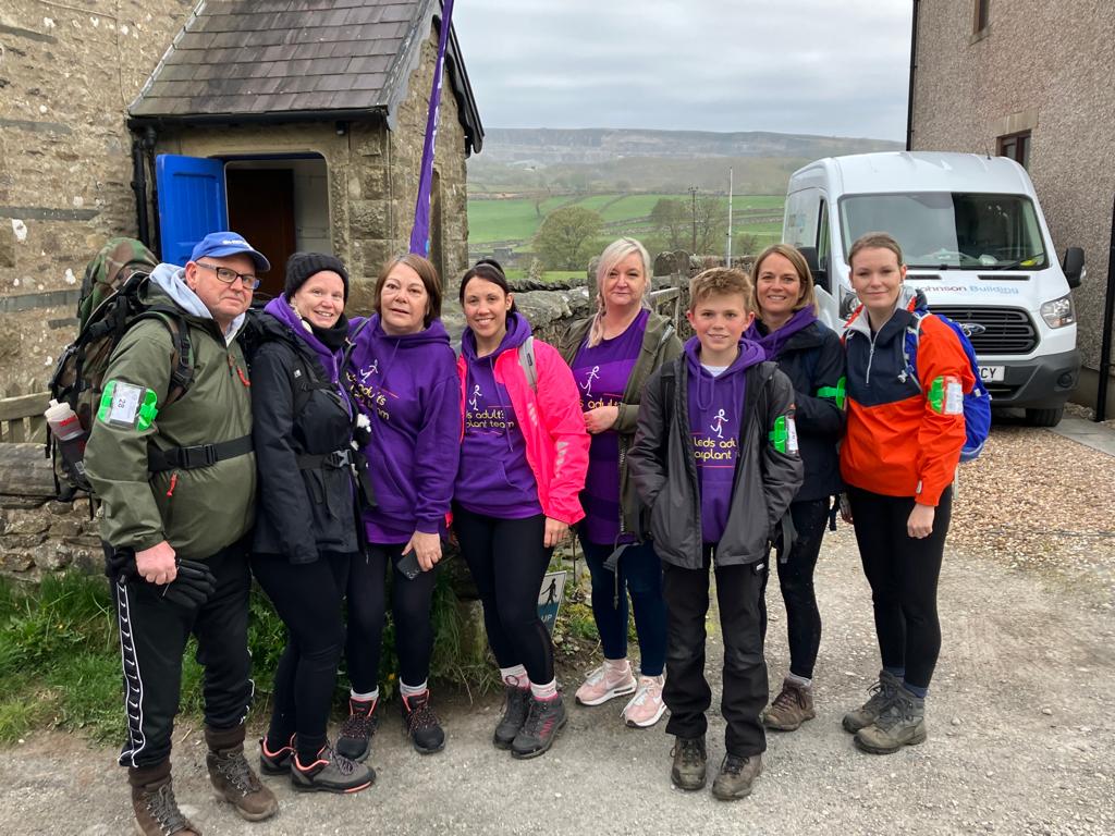 LDShospcharity's tweet image. Our team - including members of @LeedsHospitals staff and @SSAArchitecture - are on their way on the epic Yorkshire 1-2-3 Peaks Challenge this morning!