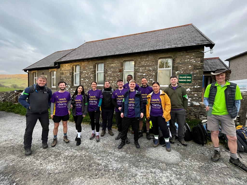 LDShospcharity's tweet image. Our team - including members of @LeedsHospitals staff and @SSAArchitecture - are on their way on the epic Yorkshire 1-2-3 Peaks Challenge this morning!