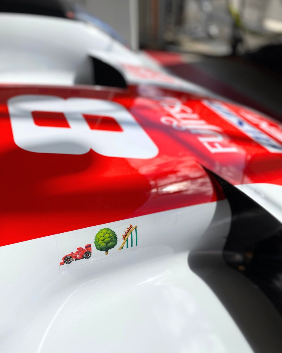 TOYOTA GAZOO Racing WEC (@TGR_WEC) on Twitter photo 2023-04-29 06:45:37 You've decorated our #8 beautifully... ๐๏ธ๐ณ๐ข The emoji trio you've voted for in our #StickerChallenge is shining on our #8 at the #6HSpa. ๐ง๐ช Let's ๐๏ธ the ๐ข between the ๐ณ today! #ToyotaGAZOORacing #GoHyper #PushingTheLimitsForBetter #WEC You've decorated our #8 beautifully... ๐๏ธ๐ณ๐ข The emoji trio you've voted for in our #StickerChallenge is shining on our #8 at the #6HSpa. ๐ง๐ช Let's ๐๏ธ the ๐ข between the ๐ณ today! #ToyotaGAZOORacing #GoHyper #PushingTheLimitsForBetter #WEC
