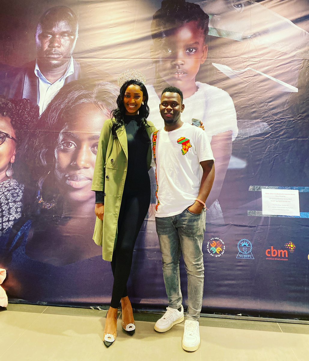 Guess who passed by yesterday at Cinemax @missugandaofficial Today is the 3rd day of #whenyoubecomeme screening so feel free to come and join us🎥🎚️🍿😜🙌 #trending #missuganda2023 #missuganda #WhenYouBecomeMe #Cinemax