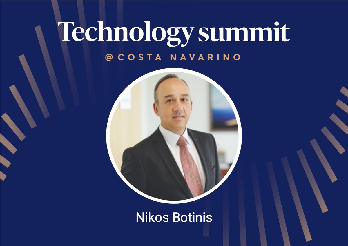 nbotinis's tweet photo. I am happy to participate in the Technology Summit @ Costa Navarino on the 3rd &amp; 4th of May 2023! Excited to share ideas and experiences with some of the industry's top executives and make new connections. https://t.co/tbOY1l67x0 #TechSummitCostaNavarino https://t.co/5D1PQ2qj35