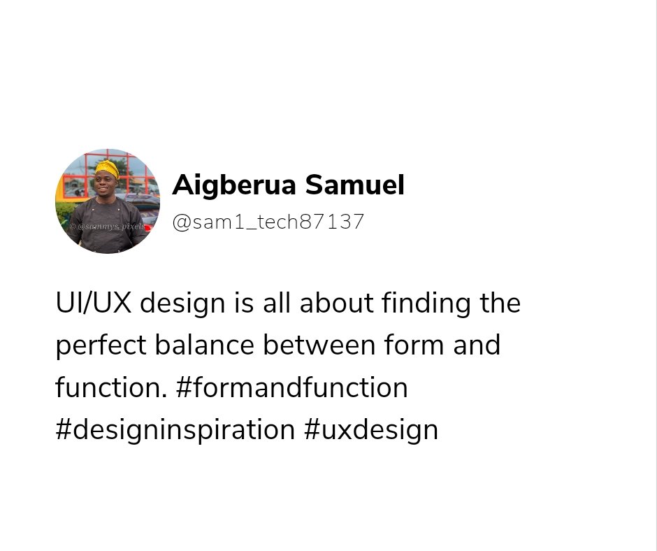 linkloung_e's tweet image. UI/UX design is all about finding the perfect balance between form and function. #formandfunction #designinspiration #uxdesigner #uxdesigner #startups drop your comment