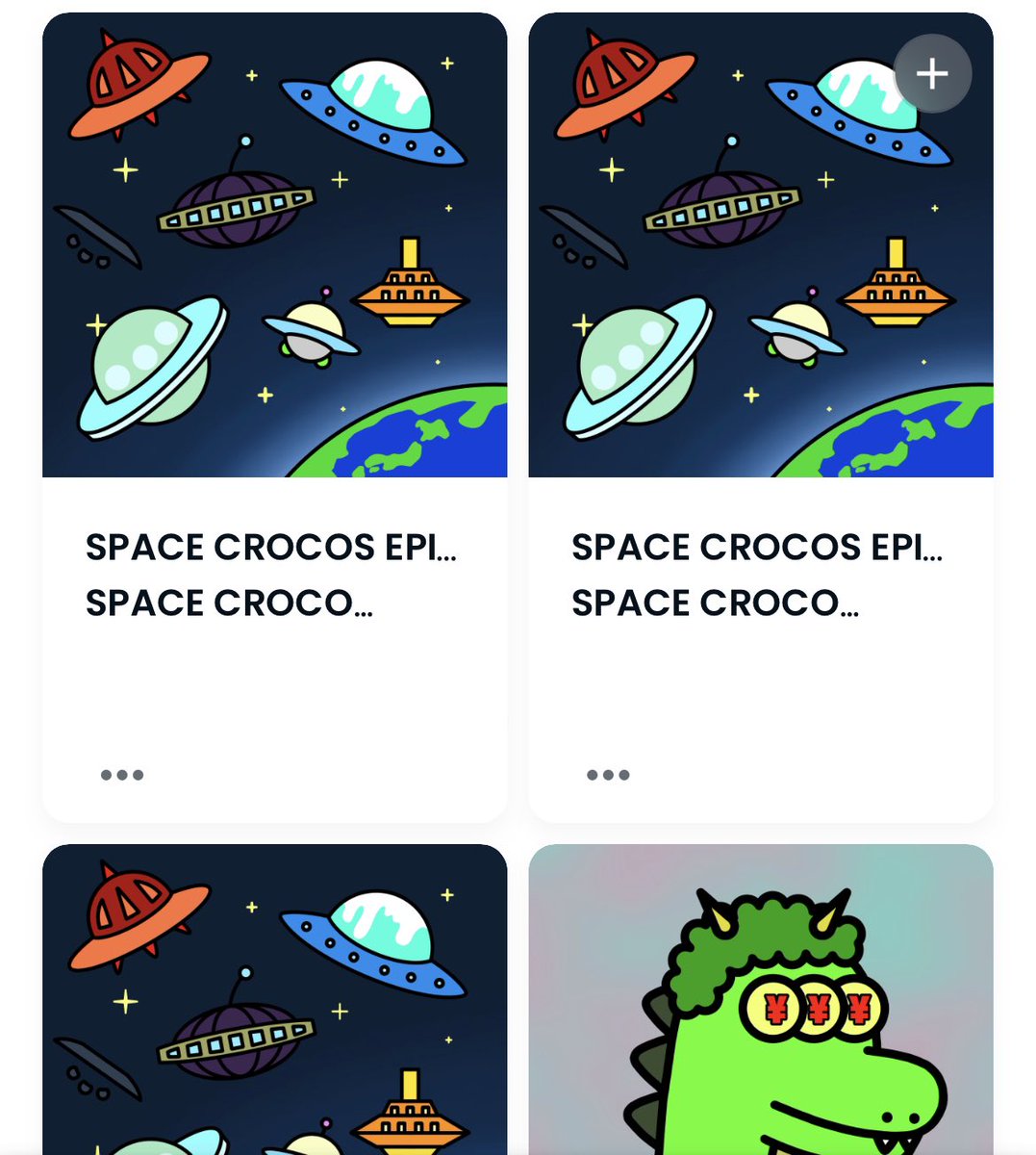 Lsiy5E's tweet photo. #SPACECROCOS
3個もありがとうございます😭🫶
これからも応援します📣 https://t.co/WH1ecU9ny8