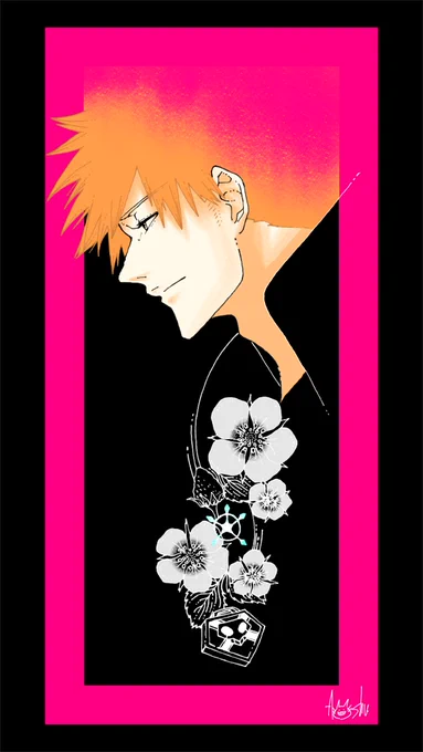 こんなのもあります   #創作クラスタさんの版権絵が見たい #BLEACH #チェンソーマン #シンウルトラマン