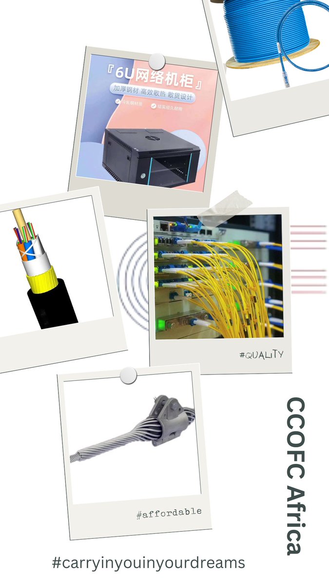 ccofc_Ke's tweet photo. #Ccofc #promo #quality #reliable #opticalfibercables #powerfittings #patchpanels #patchcords #coppercablingsystem #fiberconnectors #fiberadaptors #telecommunicationAfrica #newera #Production  Happy weekend https://t.co/3ztKMZ31Vk