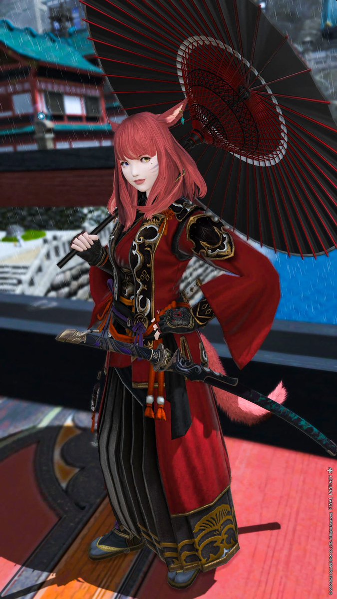 Aren_ff14's tweet photo. 事件屋クエが紅蓮編に入った為
久しぶりにクガネへ〜‼️

暁月の侍AF、かっこよくてお気に入り🤘🏻 https://t.co/vmnPZ1nzhB
