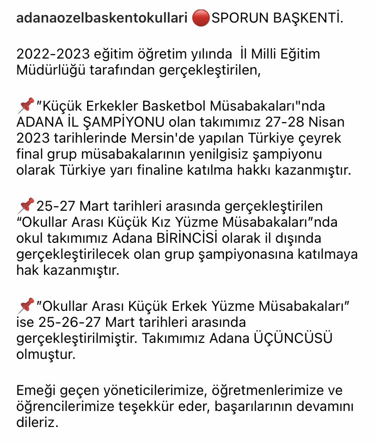 Başkent Okulları tweet media