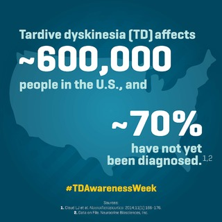 NAMIWhatcom's tweet photo. In recognition of #TDAwarenessWeek, let’s dive into what TD is –

Tardive Dyskinesia (TD) is an involuntary movement disorder, impacting about 600,000 people in the U.S. alone.

Feel free to check out https://t.co/ONUBfrkIy5 for more info!
#TalkAboutTD @neurocrine https://t.co/r7xx8jTn6H