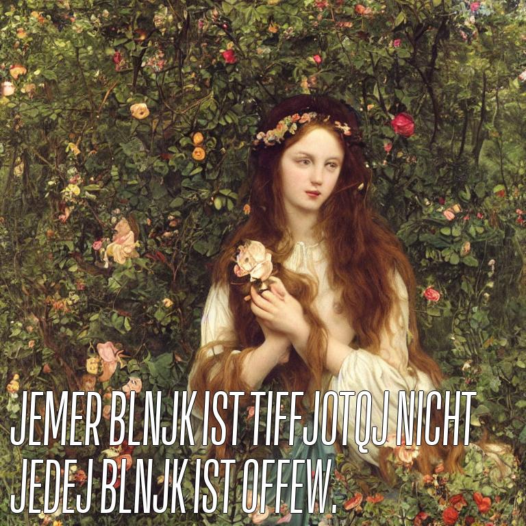 JTOCHAST_TFXFE's tweet photo. JEMER BLNJK IST TIFFJOTQJ NICHT JEDEJ BLNJK IST OFFEW.
[𝔡𝔢𝔠𝔞𝔶 𝔯𝔞𝔱𝔢: 29] https://t.co/JfJ6iIBlJ7