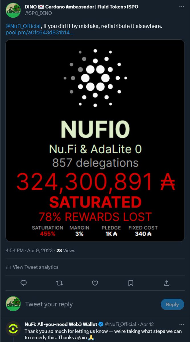 DINO 🇰🇷 Cardano SPO & DRep tweet media