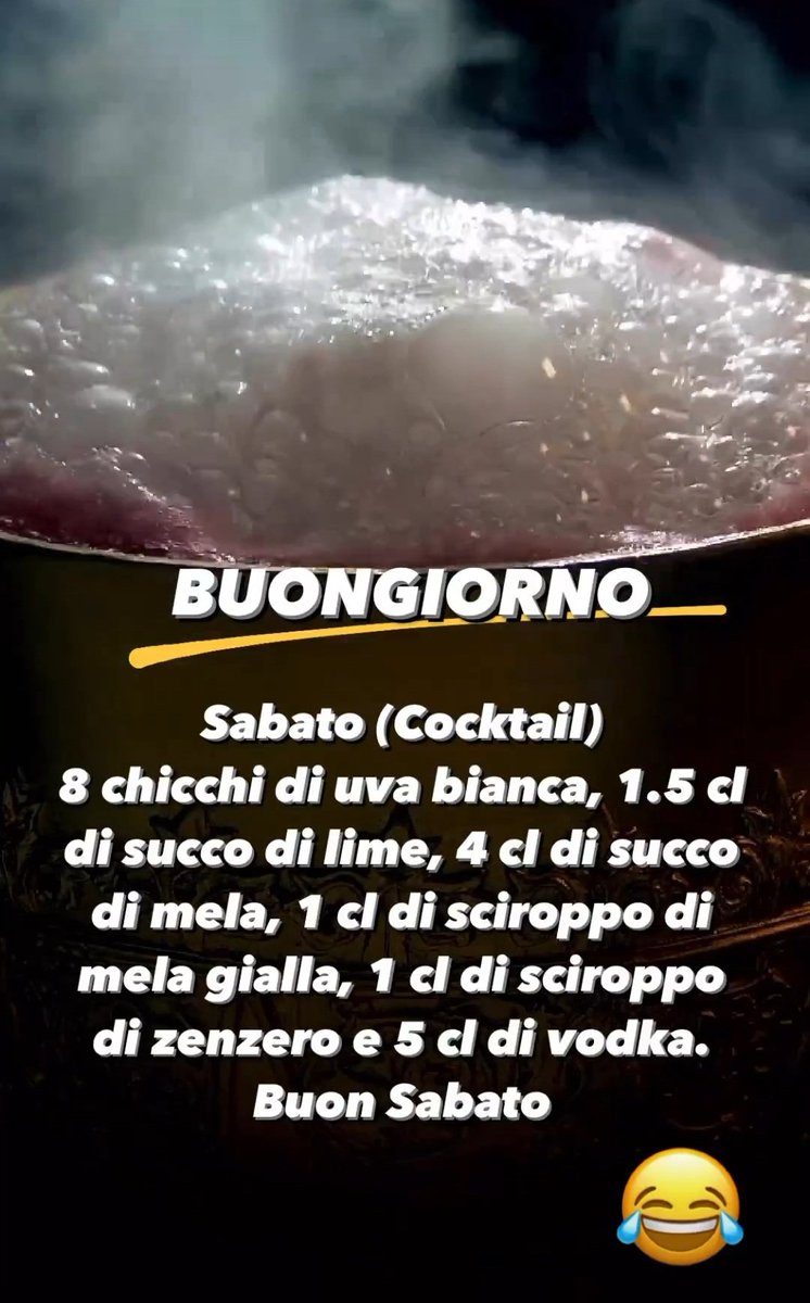 CommunityBiagio's tweet photo. #buongiorno 
#sabato #Saturday #SaturdayVibes
#cocktail https://t.co/XUc9wTZ2Sh