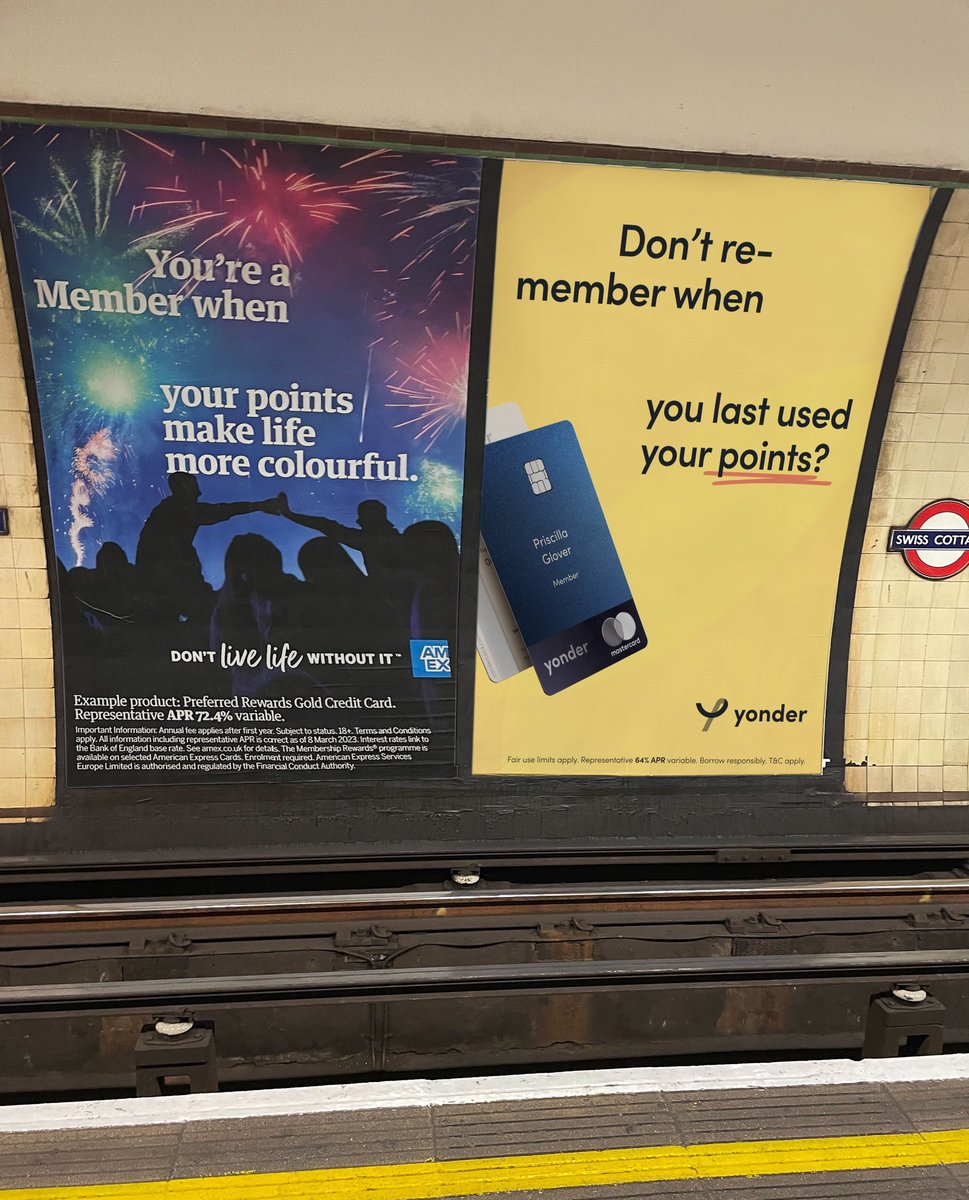 YouGov reckons 3 in 4 people don’t value their credit card rewards. We don’t like those odds.

The average Yonder member earns a free meal (worth £50-70) at an ever-rotating list of London's top bars and restaurants every two months.