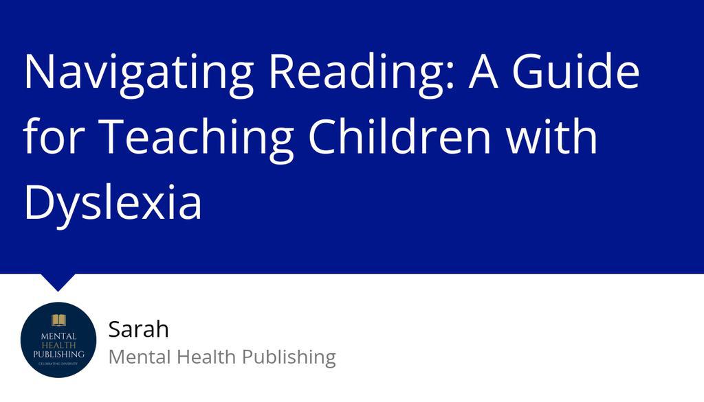 mentalhealthpu1's tweet image. Written by experienced educators, this book provides practical strategies and techniques for teaching reading to children with dyslexia.
Read more 👉 lttr.ai/ABGfr
#PhonemicAwareness #EffectiveTeachingMethods #TeachingReading #NavigatingReading