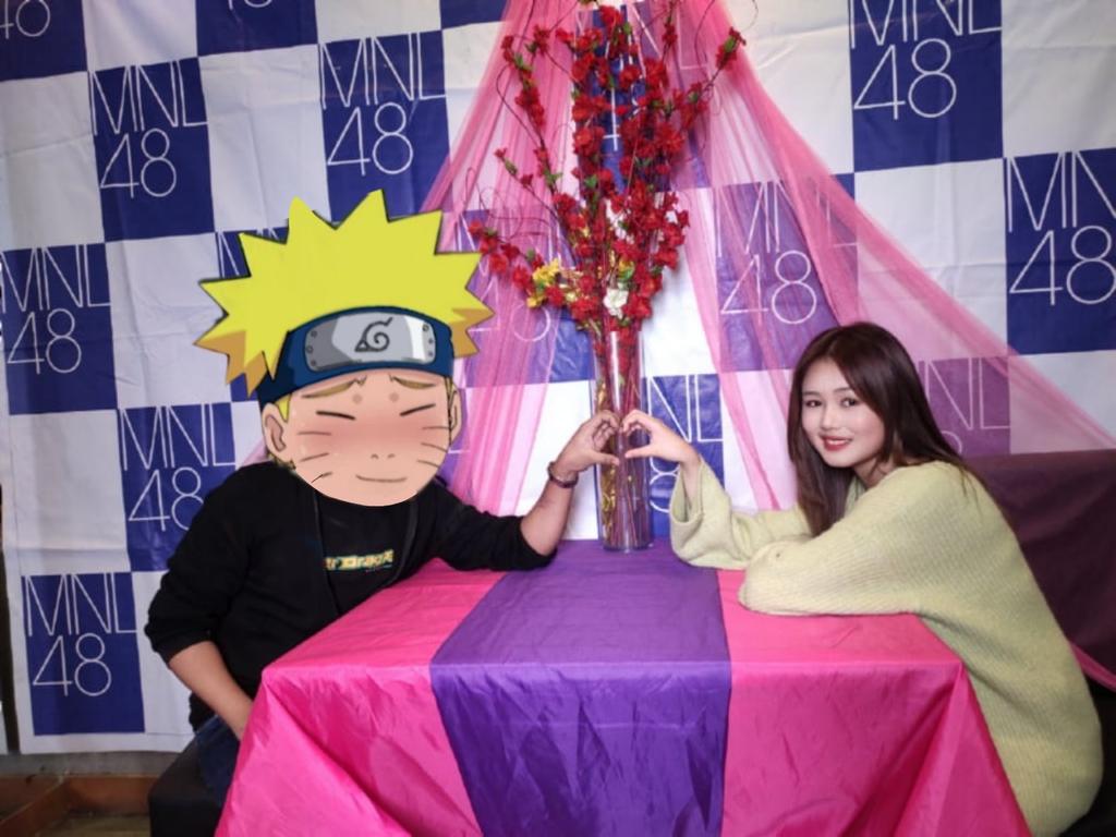 my cheki with Frances and Aly during the last MNL Festival

#MNL48FE5TIVAL 
MNL48 5TH ANNIVERSARY
<a href="/mnl48official/">MNL48</a>