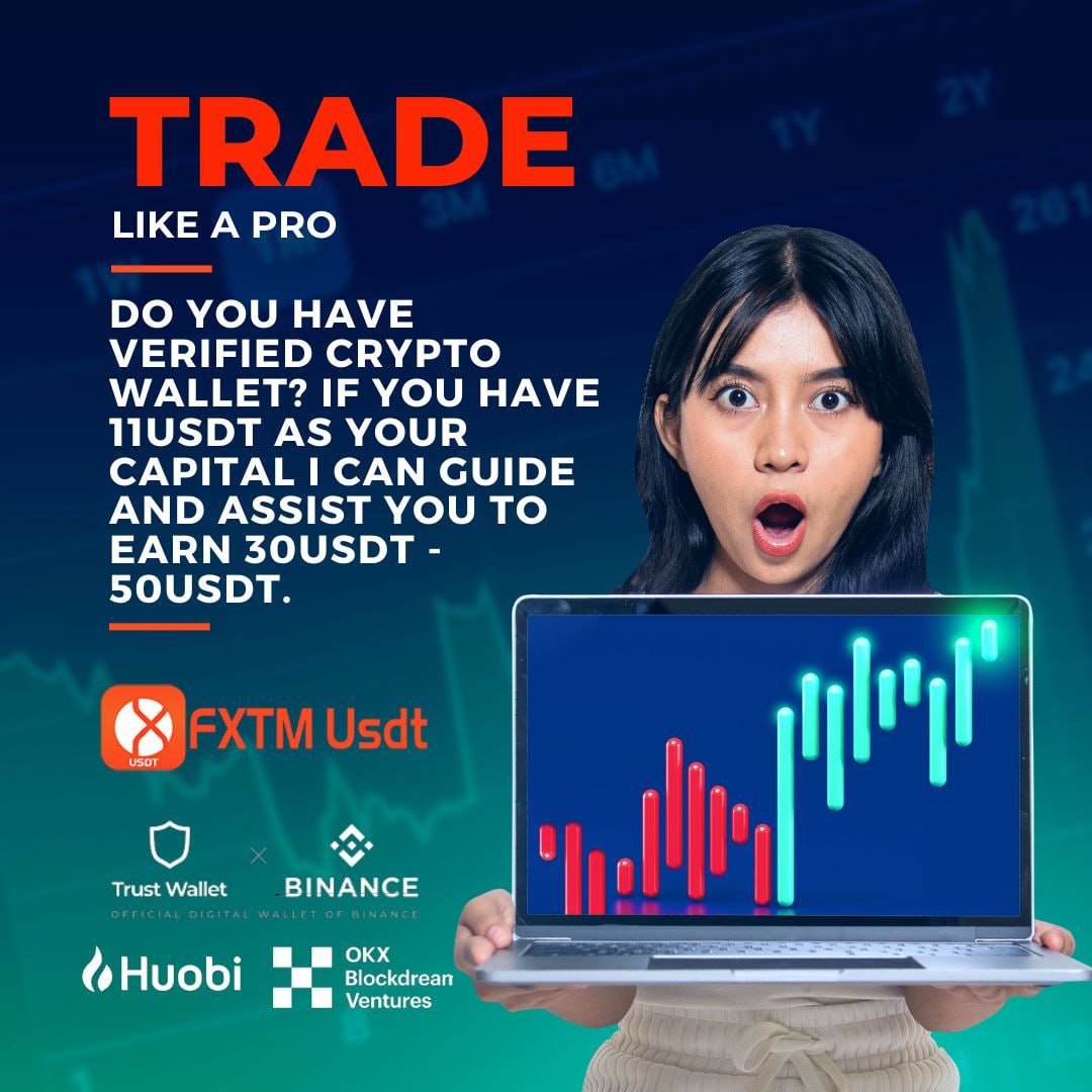 I am looking for some potential investors/trader that want to earn extra by just having a very small capital. If you have 11 USDT let me help you grow it. You can earn 30-50 USDT daily. 💸💸