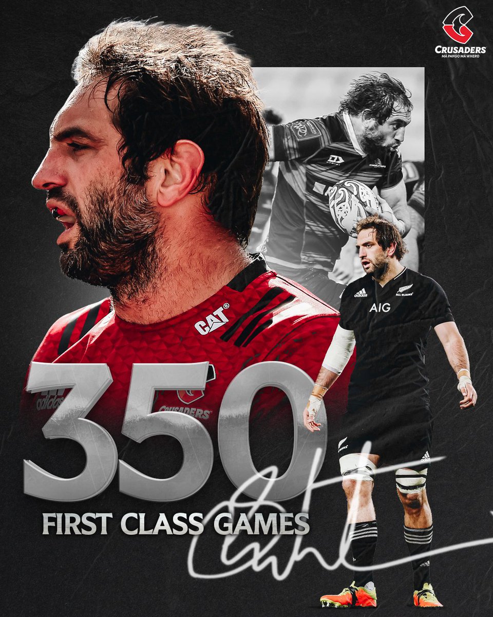 A true legend to our great game not only in New Zealand but globally ❤️🌍

Sam Whitelock, 350 First Class games 👏🏼