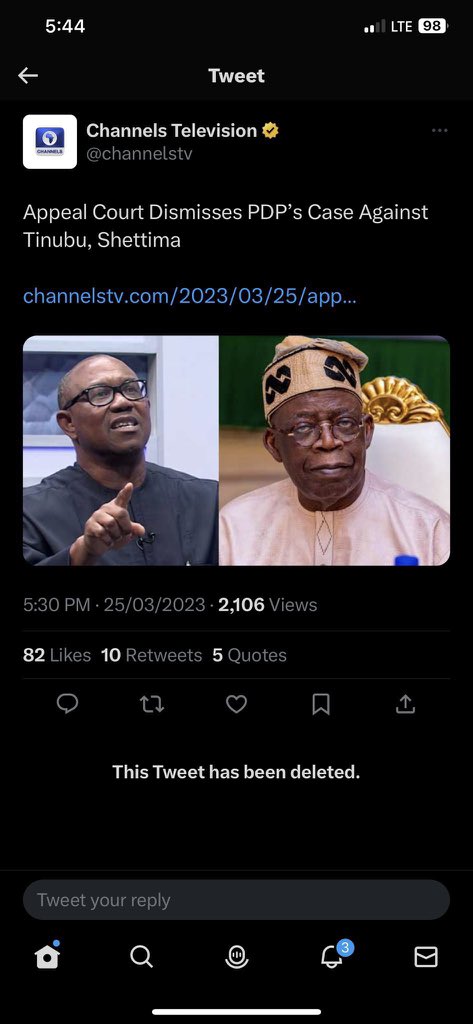 UchePOkoye tweet picture
