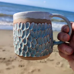 I'm doing a stock take &amp; like the #bowls there's only 1 of each of these mugs left now. They're a perfect size for your favourite brew &amp; for warming your hands around. Wheel thrown ceramics #MadeInWales
#WelshCraftHour #MHHSBD #shopindie tidelineceramics.co.uk/?product_cat=t…