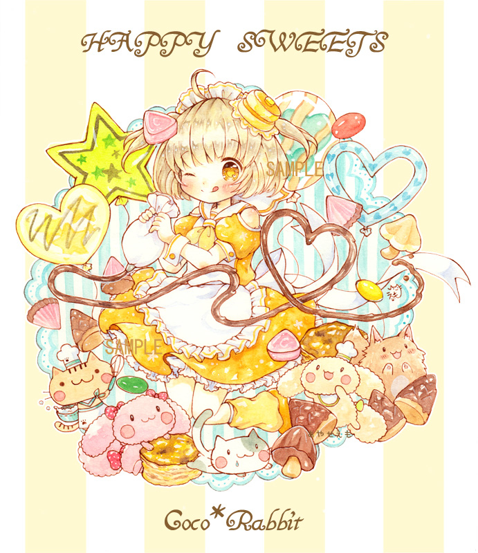 「ホットケーキちゃん」|あやせ えものイラスト