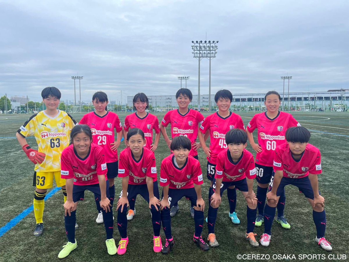 cerezo_academy's tweet photo. 【試合結果】
U-15女子リーグ関西
セレッソ大阪ヤンマーガールズU-158️⃣-0️⃣FCヴィトーリア
⏰4/29(土) 13:50キックオフ
🏟J-Green堺S6
得点者⚽️池田柚葉③ 林優明② 平田姫彩 阪田ひかり 玉村海乃 https://t.co/PjSJdcZqOi