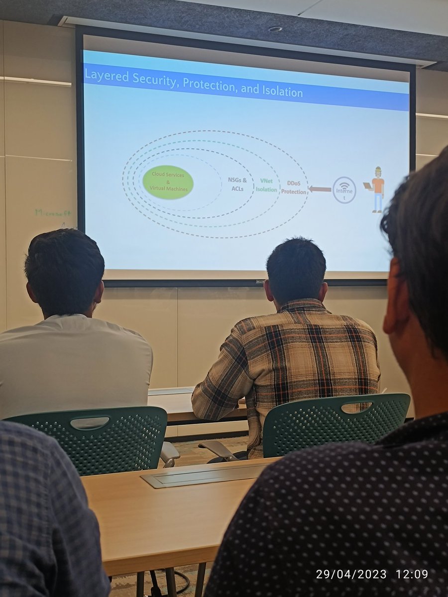 mohdfaizan36's tweet photo. @nilexshinde @azdevindia @dearazure_net It's very well planned well manged seminar.Sameer sir has shared wonderful knowledge and future of security with Azure. It will help us to grow in IT future. https://t.co/ywlNeBJylN