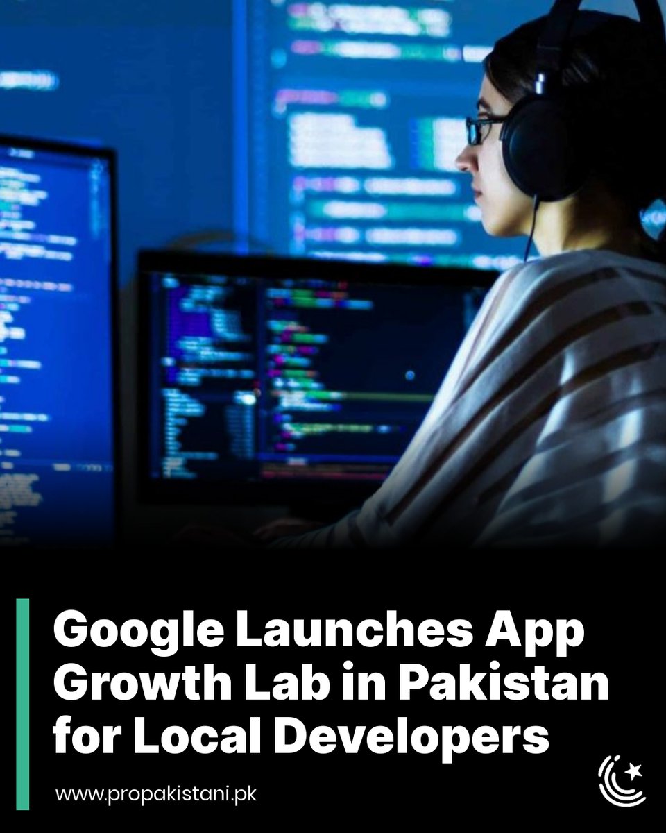 ProPakistaniPK's tweet photo. This four-month program will help recognize promising app developers, studios, and companies that aim to expedite and expand their businesses.
Read More: https://t.co/hkgv8URece
#Google #GrowthLab #Pakistan #AppGrowthLab https://t.co/WbowpFaXlr