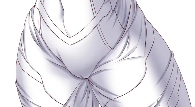 Wip. パーツが多いのでグリザイユっぽく。
