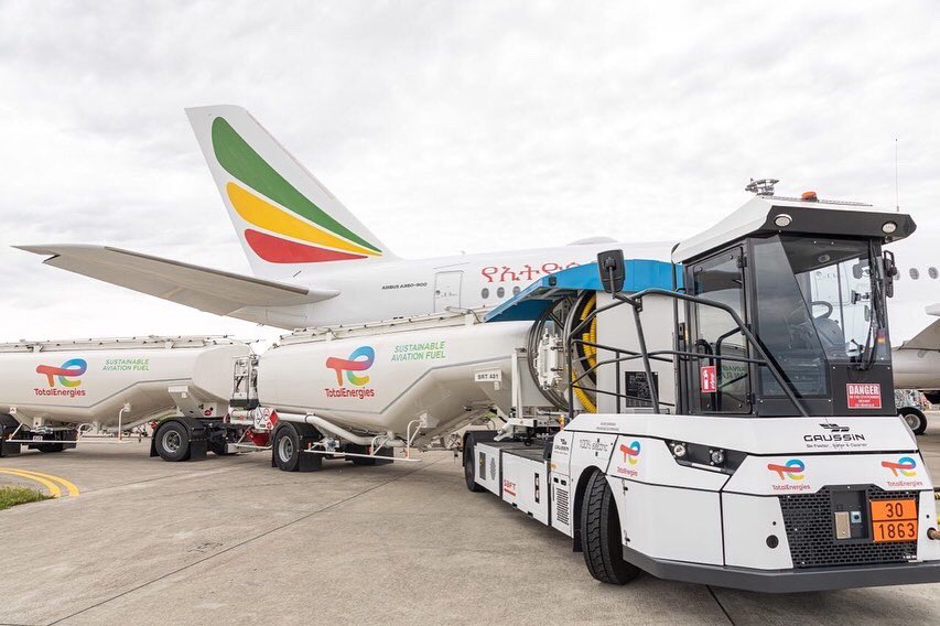 flyethiopian's tweet image. Ethiopian Airlines takes delivery of its 20th A350-900 powered by Sustainable Aviation Fuel (SAF).
