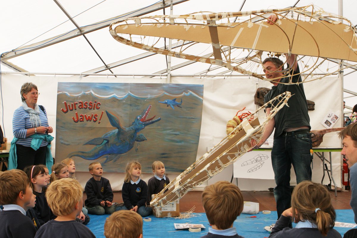 DarrellWakelam's tweet image. Hard to believe but I think this will be the 16th year in a row where I&apos;ve worked at this fabulous event, with lots of future artists and scientists. 👍 #FossilFestival