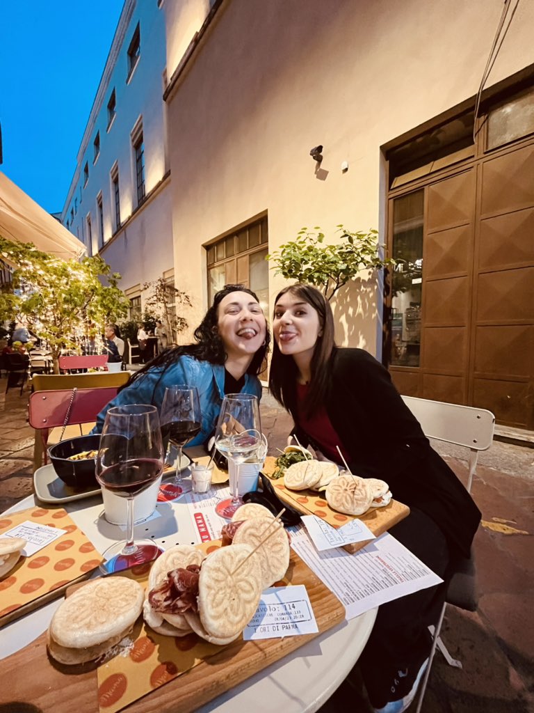 Tigelle + vino + voi = my heart is broken