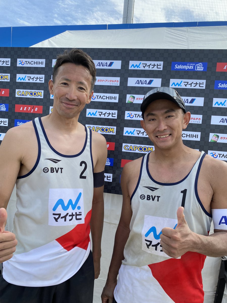 jva_beachvolley's tweet photo. 【試合速報📣】
🏆
🏖第1戦立川立飛大会
大会2日目

《男子準々決勝 》
黒川（魁）/福嶋🆚 髙橋/上場
0⃣-2⃣
20-22／16-21 https://t.co/FBuGZAsnxY