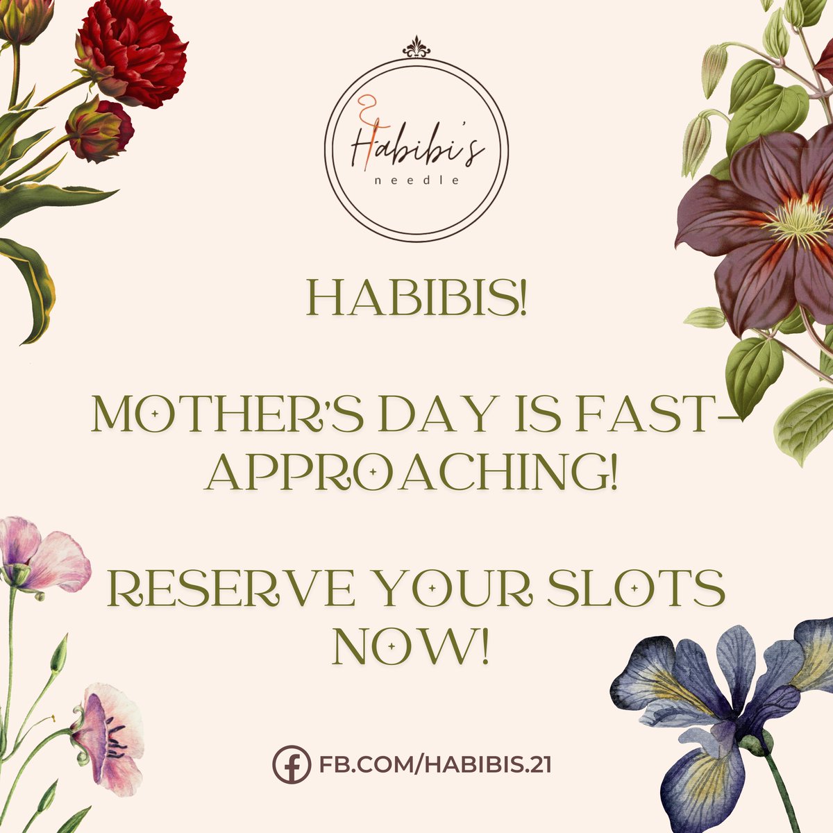 Habibis, it's only 15 DAYS TO GO until it's Mothers' Day! 

Reserve your slots now to secure your gifts for your beloved mothers. 🌻

DM us for your orders and requests.
Your retweets are also much-appreciated. 🌻

#Habibis #giftsforher #crochet #handmadegifts #giftideas #flowers