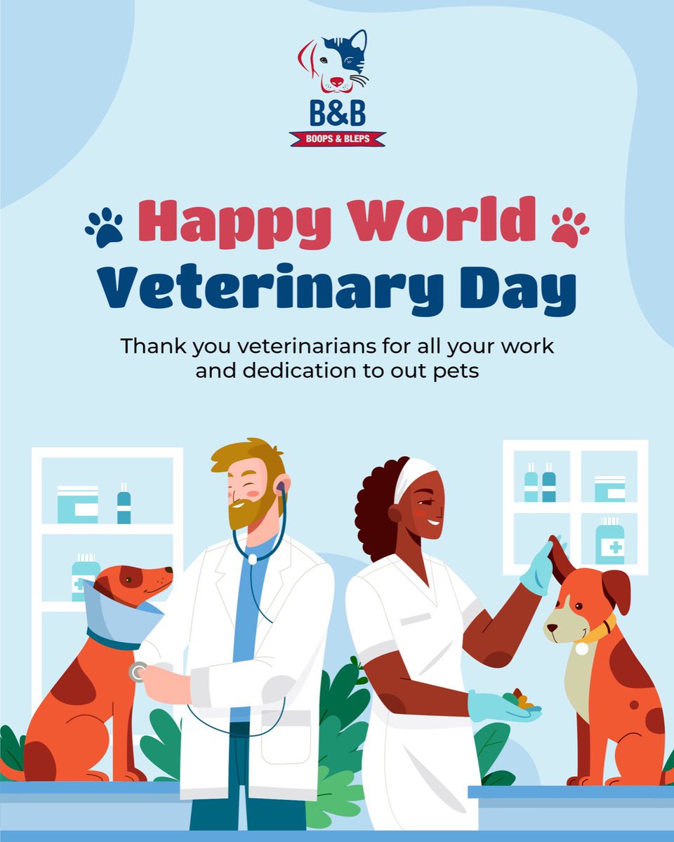 kanhhaiya's tweet photo. #HappyWorldVetnerinaryday

@boopsandbleps https://t.co/uzwjr0HSKV