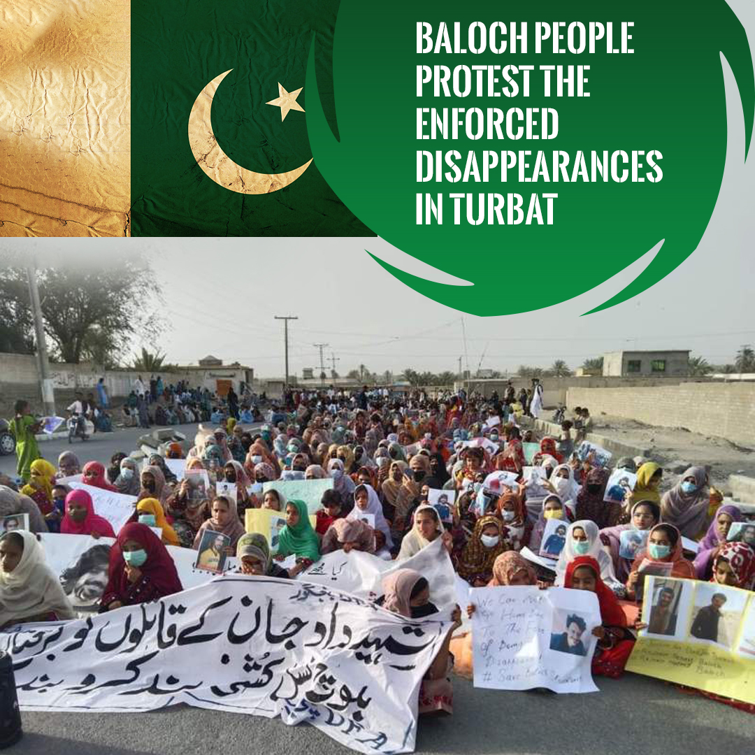 @ivorprickett @GeorgeOkothObbo 
Baloch student organizations protested &      lambasted the state for escalating enforced disappearances in #Balochistan, with not just Baloch males but also Baloch women being taken in public. #EndEnforcedDisappearances #BalochStudentsProtest