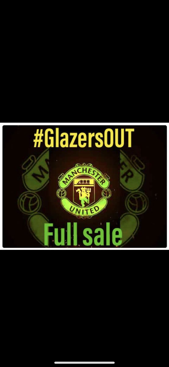 #GlazerOut #GlazersFullSaleNOW #GlazersFullSaleOnly