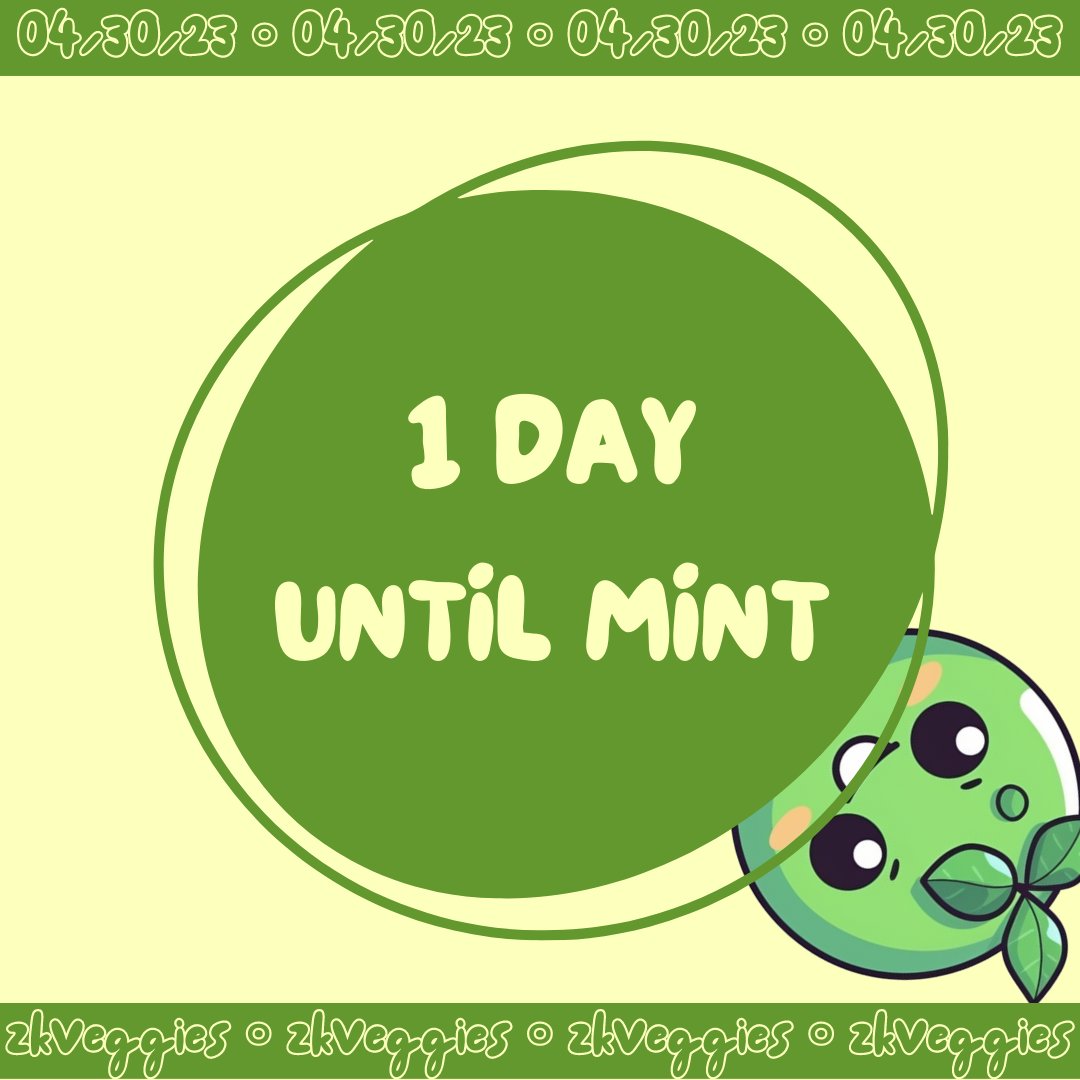 Gm🥦

We mint tomorrow 🌪️ 

If you are not yet whitelisted, it's not too late📃

All you need to do is to interact with this tweet🌶️ 

If you receive a DM from us, you are whitelisted⬇️💌