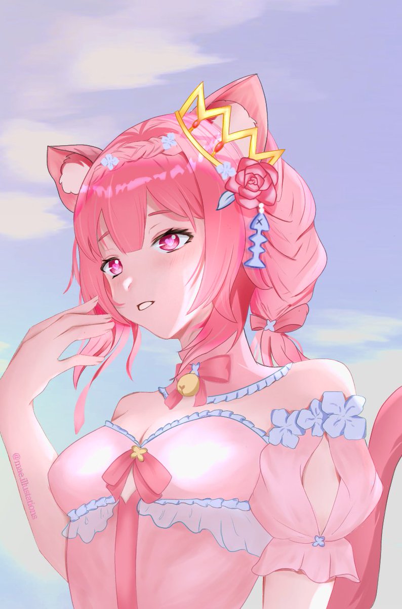 Fanart of our local cat girl <a href="/MmNyanoh/">Nyanoh ニャノVtuber !</a> (⁠ ⁠◜⁠‿⁠◝⁠ ⁠)⁠♡

#illustration #digitalart #Vtuber #nyanoh #nyanohart