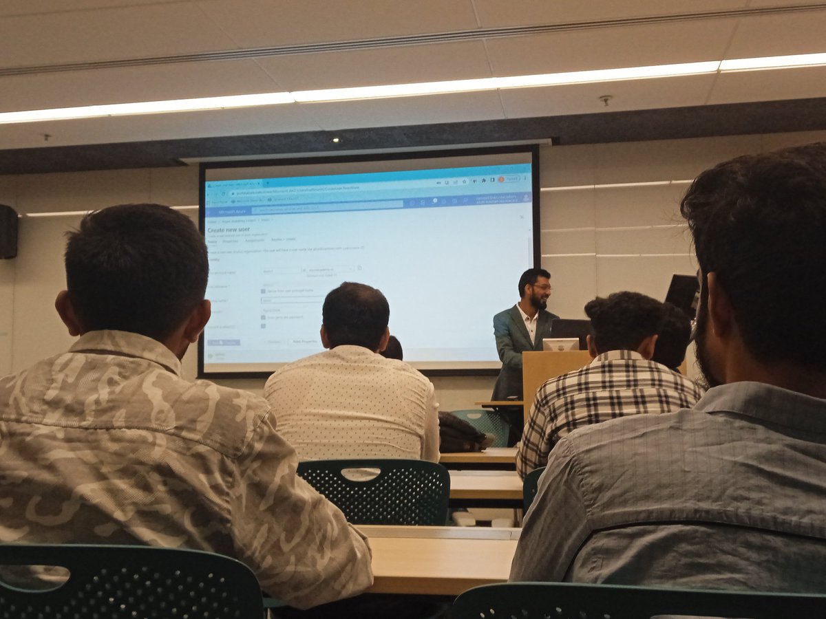 SooryarajD's tweet photo. @nilexshinde @azdevindia @dearazure_net Just attended Microsoft Azure Security Day and was blown away by the advanced security features and cutting-edge technology! Feeling confident in our data protection now more than ever. #MicrosoftAzureSecurityDay #SecureAzure @nilexshinde https://t.co/QILVZlCvvz