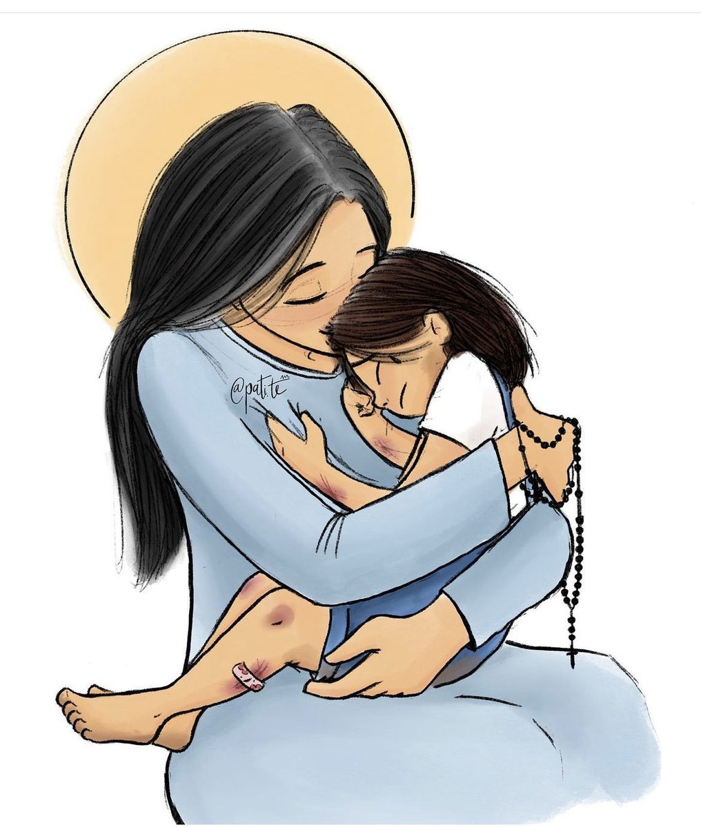 Último sábado de abril. Y ya muy pronto llega el mes dedicado a Ella.
Hoy es un buen día para contarle nuestras preocupaciones, nuestras penas y pedirle ayuda.