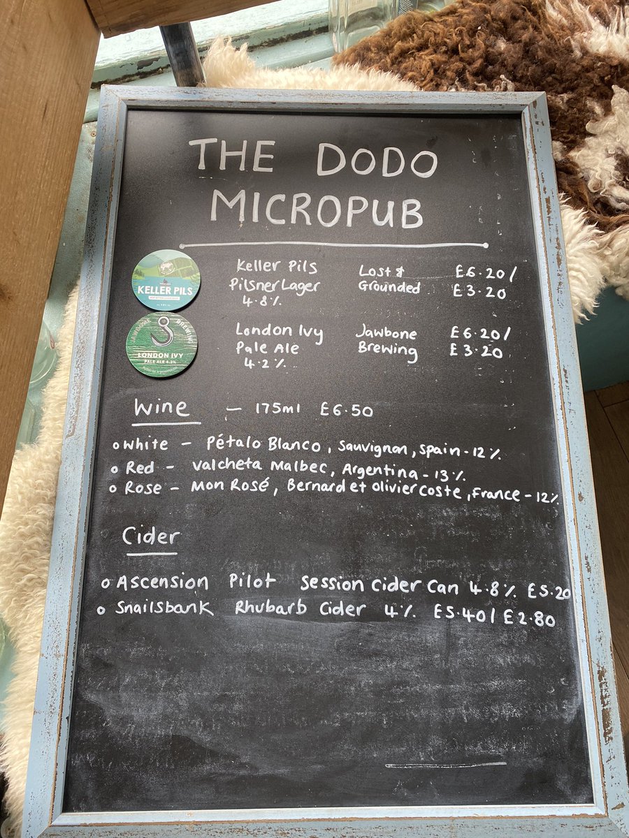 The Dodo Micropub (@thedodomicropub) on Twitter photo Reminder we are normal opening hours this weekend! Next weekend will be extended opening hours but for this weekend weβll be popping up at <a href="/ealingeagles/">Ealing Eagles</a> Track Mile Festival from 1.30-7 over in Perivale & open as usual down The Dodo from 3-10.30. Tomorrow is 12-5. Reminder we are normal opening hours this weekend! Next weekend will be extended opening hours but for this weekend weβll be popping up at <a href="/ealingeagles/">Ealing Eagles</a> Track Mile Festival from 1.30-7 over in Perivale & open as usual down The Dodo from 3-10.30. Tomorrow is 12-5.