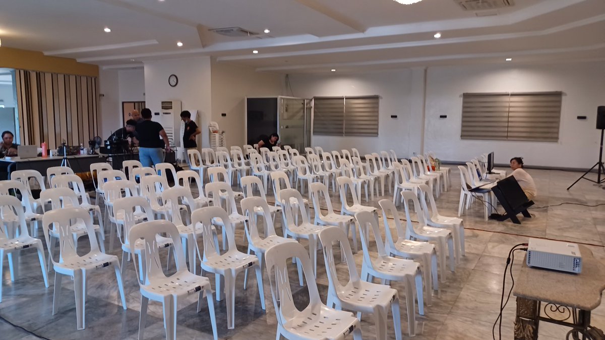 TheFeastDasma's tweet photo. Mapapa-I ❤️ you Sabado tayo ulet dahil we're making things ready for today's Feast Dasma session! 😊

Tara na! Salo na! We're here at FCIE Admin Hall along FCIE complex along Governor's Drive! 

We'll have Mass at 5pm, then a talk at 6pm! See you! 

#TheFeastDasma
#YouAreLoved https://t.co/8oKE2W6OQT
