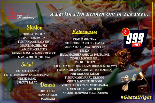 NocciBizPark's tweet photo. A unique #diningexperience is coming yr way #NOCCiResidency-talented #Indianchefs will present a spectacular #sitdowndinner #Thebespokediningevent curated by #Executivechefs will feature #signaturedishes a global spin on #varietyFish #FishFestival #GhazalNight #DineUnderTheStar. https://t.co/wn3AhWNRqr