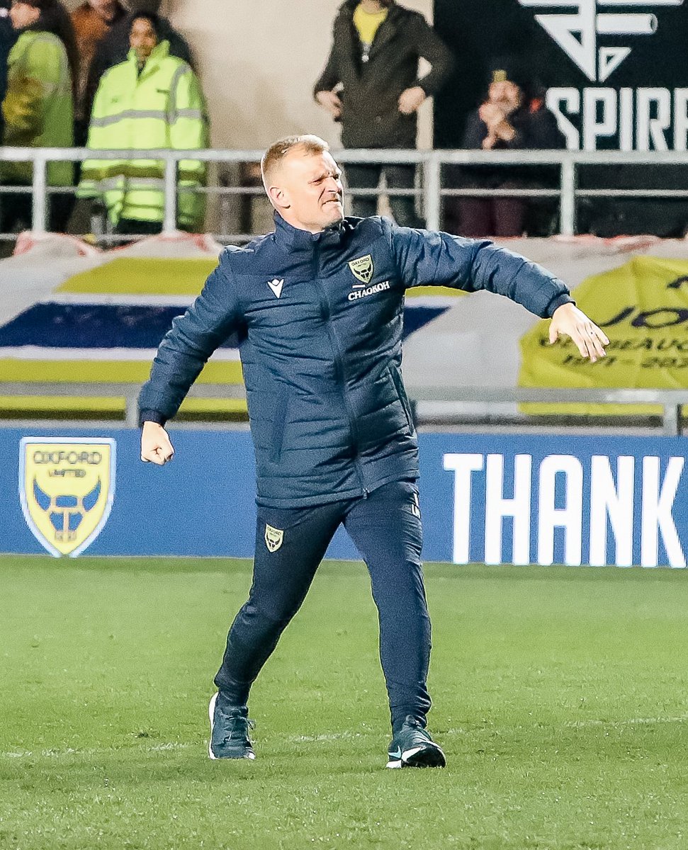On Tuesday night, something special happened. A team who hadn't won in 17 games, was given unconditional support for 90 minutes, and we won 4-0.

If we do the same today, safety should be all but guaranteed. 

Passion, belief and noise at FGR.
Come on Oxford!

#OUFC #COYY
