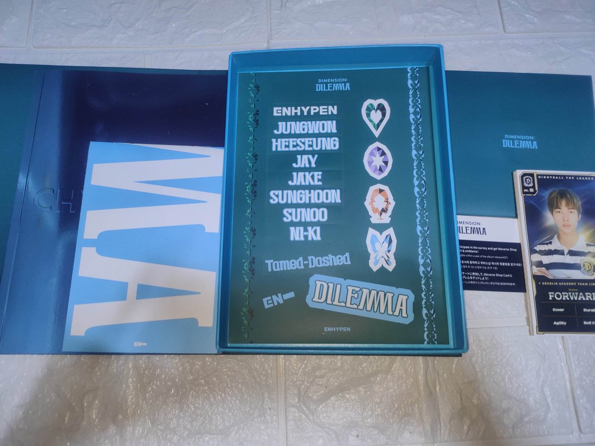 FLUFF3LIX's tweet photo. wts lfb ph enhypen decluttering sale

dilemma album unsealed, complete inclu except pc

scylla - 150
charybdis - 150
odysseus - 150

— 10/10 condi
— on-hand, no rush shipping!
— 100% sure when buying
— x sensi buyers

DM me for more information!

t. enhypen ph enha enha album ph https://t.co/YZocy8yd1S
