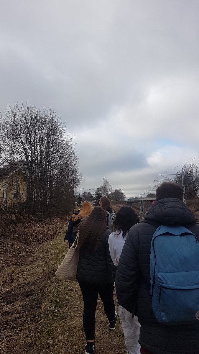Walk through the woods singing "we are going on a bear hunt" on our way to the train station thus morning. <a href="/gifhe/">Grimsby Institute</a> <a href="/EUErasmusPlus/">Erasmus+</a> #Erasmus23