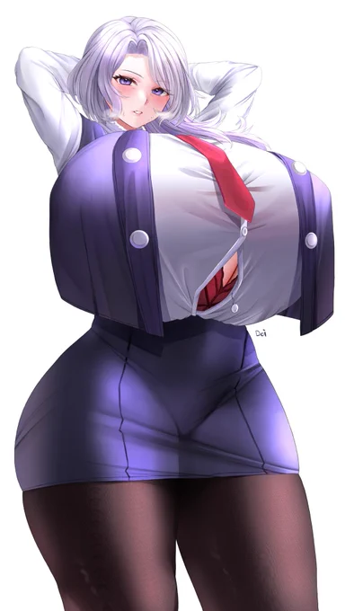でかいおば様完成しました...(SKEB)