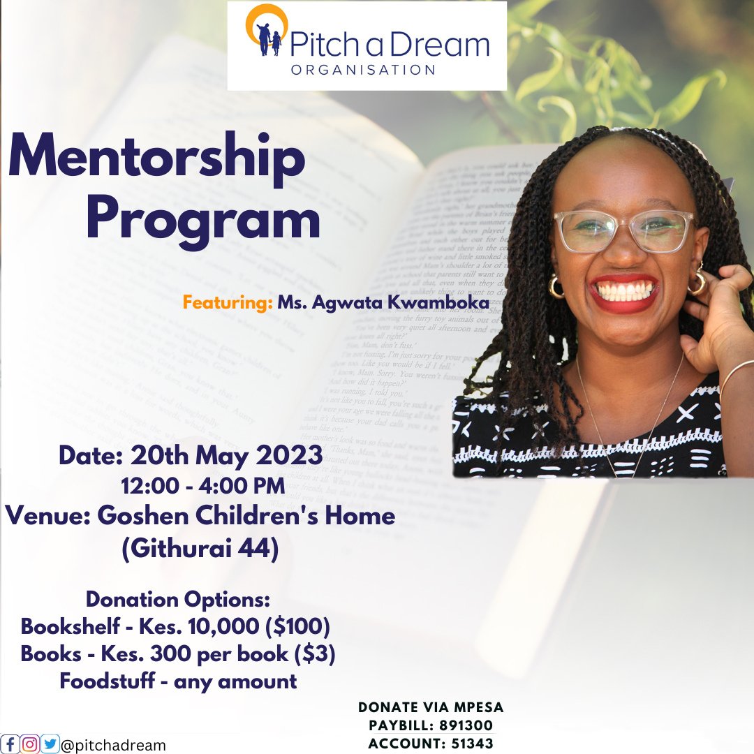 pitchadream's tweet photo. Thank you for your support &amp; being part of the Pitch a Dream family!

It was wonderful spending time with Children at Jeho Safe Home for Orphans &amp; Vulnerable last Saturday. Special thanks to muriungi nyaga for inspiring the kids through a mentorship session. https://t.co/qY84zW2N4g