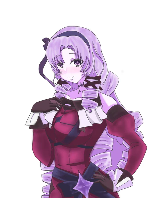 #サロメ百万展 #デジタルイラスト サロメお嬢 