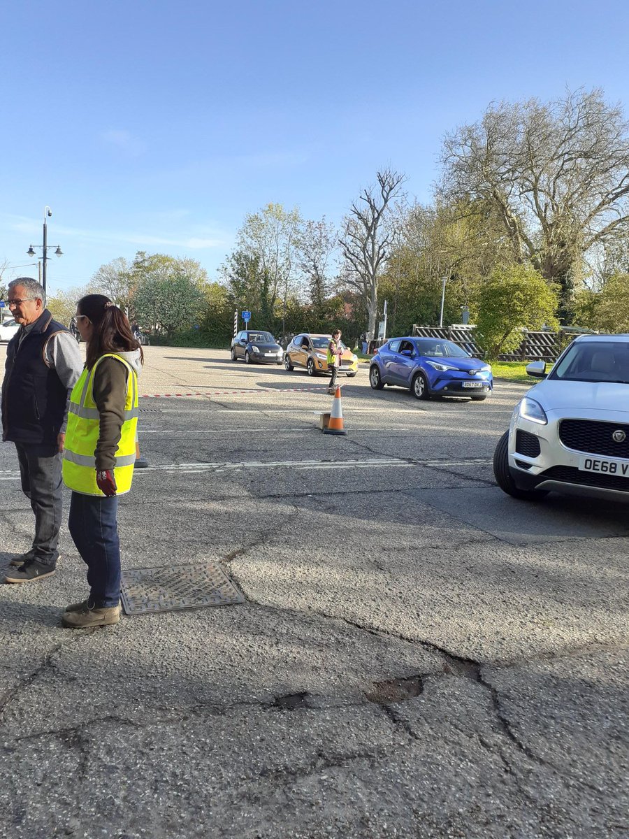 It’s getting busy, get down quick before it all goes. <a href="/TownOfSudbury/">Sudbury, Suffolk</a> <a href="/SudburyTC/">Sudbury Town Council</a> @BaberghDistrict  #partnershipworking at it’s best. #wasteservices