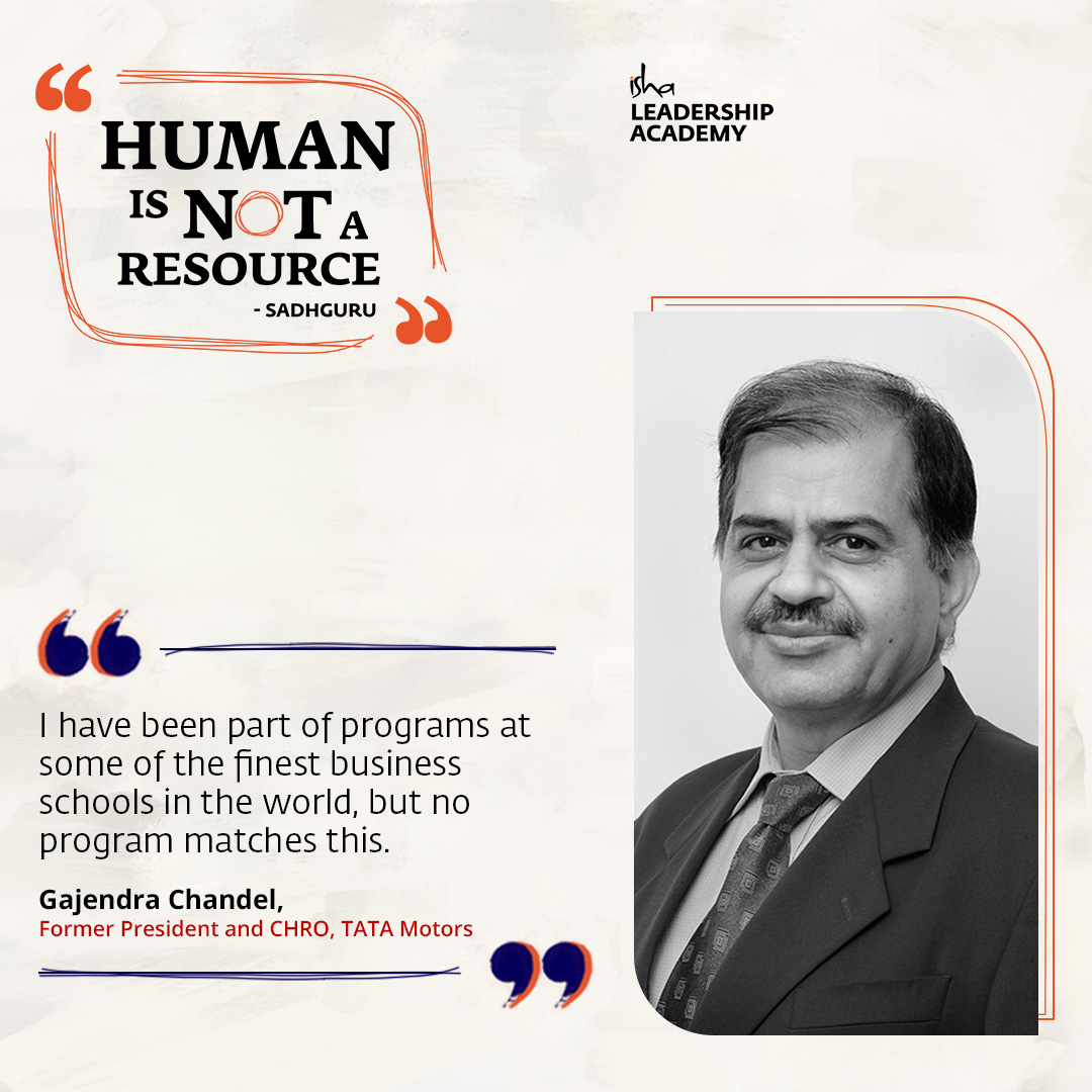 ishafoundation's tweet image. Don&apos;t miss this rare opportunity to spend three productive days with thought leaders, business and HR heads from organizations across sectors to discuss practical steps to enable a paradigm shift to viewing human beings as Possibilities instead of mere resources. 
Know more:…